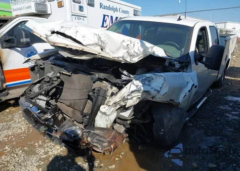 2009 Chevrolet Silverado 3500Hd Work Truck из США, поврежденный, VIN 1GBHK73699F118097